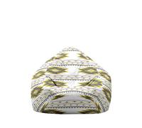 Hiseng Bohemia Housse Pouf Poire Vide S M L XL XXL, Housse de Pouf Poire sans Remplissage Poire pour Enfants Adultes Tissus Lavables pour Salon (Abstrait,70x80cm)