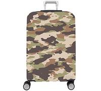 Hiseng Elastique Housse De Valise Luggage Cover pour 18-32 Pouce Valise, Protection De Valise Housse Bagage Protecteur Couverture (Motif Camouflage 4,XL (29-32 Pouces))