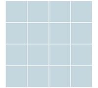 Hiseng Hiser Rectangle Adhésive Décorative à Carreaux pour Salle de Bains et Cuisine Stickers Carrelage, Motif de Mosaïque 3D Marbre Imperméables Adhésive Décoration, 10x10cm (Bleu Ciel,10Pièces)