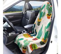 Hiseng Housse de Siège Auto Microfibre (Plante en Pot,1 Pièce)
