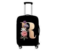 Hiseng Housse de Valise Protection Trolley Case Housse De Protector Élastique Lavable Anti-Rayures Anti-Poussière Voyage Housse De Bagage (S (18-20 Pouce),R)