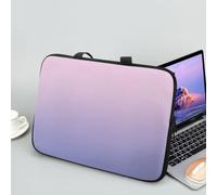 Hiseng Sac D'ordinateur Portable pour 10-17 Pouce, Sacoche pour Ordinateur Portable Porte-Documents Sacs À Main, Ordinateur Portable Ordinateur Portable Sacs (10",Violet Dégradé)