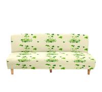 Hiseng Trèfle à Quatre Feuilles en 3D Housse de Clic Clac Élastique Canapé 2/3 Places, Housse de Canapé sans Bras Extensible Universel Tout Couvert Canapé-lit Pliant Protecteur (B,160-190cm)