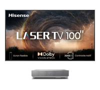 Hisense Vidéoprojecteur Laser TV 100L5ND – Ultra courte focale 4K avec écran