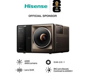 Hisense 20019544 vidéo-projecteur DLP UHD 4K (3840x2160) Compatibilité 3D Noir