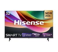 Hisense 32A4S Smart TV LED 2026 32" (80 cm) Noir | VIDAA OS, Dolby Audio & DTS HD, WiFi, Bluetooth, Mode Jeu