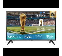 Hisense 40A4Q Smart TV 40" Full HD DLED VIDAA U8.5 1920x1080 60Hz 200cd/m² 9.5ms DVB-T2/C/S2 Wifi Ethernet VESA 200x200 Noir