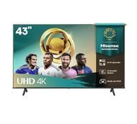 Hisense Smart TV 43" 4K Ultra HD 2025 43A6Q, Smart TV VIDAA U8, Dolby Vision, HDR 10, Game Mode Plus, Alexa Built-in, VIDAA Voice, Tuner DVB-T2/S2 HEVC 10, Lativu 4K, 43'', 2025 LED