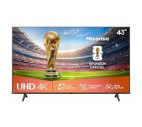 Hisense Smart TV 43" 4K Ultra HD 2025 43A6Q, Smart TV VIDAA U8, Dolby Vision, HDR 10, Game Mode Plus, Alexa Built-in, VIDAA Voice, Tuner DVB-T2/S2 HEVC 10, Lativu 4K, 43'', 2025 LED