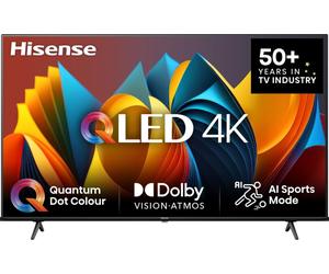 Hisense 43E77NQ 109,2 cm (43 ) 4K Ultra HD Smart TV Wifi Noir 275 cd/m²
