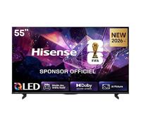 Hisense Téléviseur 55E7S PRO – Hi-QLED 55" Ultra HD QLED – Classe énergétique E