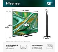 TV Hisense 55E8S (2026) 55"" QLED Mini LED UHD 4K