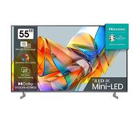 Hisense 55U6KQ TV 139,7 cm (55") 4K Ultra HD Smart TV Wifi Noir, Gris 400 cd/m²