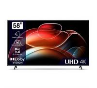 Hisense 58A6K Smart TV 58 pouces 4 K Ultra HD UHD VIDAA Wi-Fi - Noir