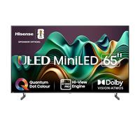 Hisense 65 inch Smart TV 65U6NQ MiniLED QLED 4K UHD, Dolby Vision Atmos, Hi View Engine, AI MEMC Sport Mode, HDR, VIDAA with Youtube, Netflix, Disney+, Channel +V (2024 Model)