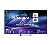 Hisense 65E8Q 65 Pouces (164 cm) - Téléviseur 4K ULED Mini-LED QLED, Dalle 144Hz Native, Dolby Vision IQ & Atmos, Mode Jeu Pro, Smart TV Vidaa