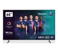 Hisense 65U6KQ - 65" U6KQ Series TV LCD rétro-éclairée par LED - QLED - Smart TV - VIDAA - 4K UHD (2160p) 3840 x 2160 - HDR - Mini-LED, Quantum Dot, ULED - noir, métal