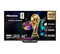 Hisense Téléviseur 65UR8S 65" QLED RGB Mini-LED 4K Smart TV Wi‑Fi Noir