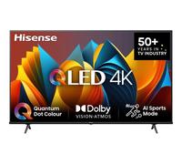 Hisense 75E7NQ - 75" E7NQ Series TV LCD rétro-éclairée par LED - QLED - Smart TV - VIDAA - 4K UHD (2160p) 3840 x 2160 - HDR - Quantum Dot, Direct LED - noir, gris foncé