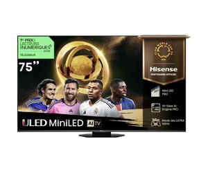 Hisense 75U8Q sw LED-TV Mini LED ULED UHD Multituner BT Smart Dolby Vision HDR