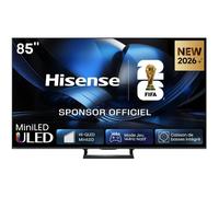 Hisense 85U7SE - TV ULED MiniLED 85"" (215 cm) - 4K UHD 3840x2160 - 144 Hz - HDR10+ - Caisse basses intégré - Smart TV - 4xHDMI 2.1