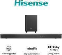 Hisense AX3120G Noir 3.1.2 canaux 360 W