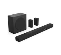 Barre de son - HISENSE - AX5100Q - 5.1.2 Canaux - Dolby Atmos & DTS:X - 340W - Caisson et enceintes arrière sans fil