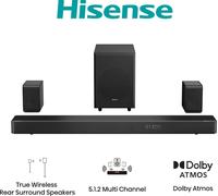 Hisense AX5125H haut-parleur soundbar Noir 5.1.2 canaux 500 W