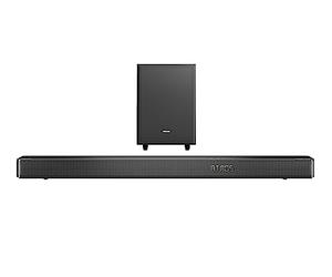 Hisense Barre de Son AX3120G 3.1.2 CH - 360W Dolby Atmos avec Caisson de Basse sans Fil et Elevations - Noir
