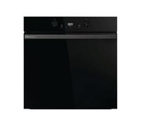 Hisense BI64223ADBG Four électrique multifonction, 60 cm, 77 litres, cuisson multi-niveaux, 300°, fonction pizza, grill ventilé, rails télescopiques, nettoyage à vapeur, couleur noire, classe