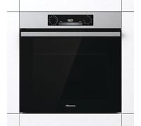 Hisense BI64223PX- Four multifonction, Even Bake 77L, cuisson simultanée x5, cuisson congelée, mode Air Fry/Grill/Pizza, émail facile à nettoyer, porte amovible