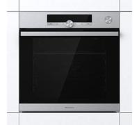 Hisense, BSA66334AX, Four électrique encastré, multifonction thermoventilé vapeur, capacité XXL 77L, nettoyage aquaClean, 13 fonctions cuisson, inox anti-empreinte, rails télescopiques, cuisson