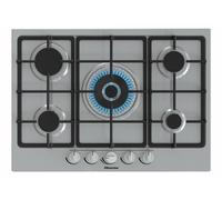Hisense GM773XF plaque Acier inoxydable Intégré 71 cm Gaz 5 zone(s)