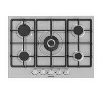 Hisense GM773XF plaque Acier inoxydable Intégré 71 cm Gaz 5 zone(s)