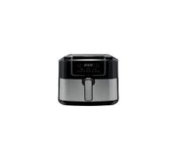 Hisense H06AFBS1S3 - Friteuse sans huile 6,3 L - Airfryer 1700W avec circulation d'air 3D de l'air chaud, 8 programmes automatiques de cuisson, control de température digital LED, double panier