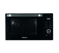 Hisense H30MOBS10HC Micro-ondes Noir Four à micro-ondes combiné Plaque de cuisson 30 L 1000 W