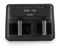 Hisense HAF2700DCD Double 11 L Autonome 2700 W Friteuse d'air chaud Noir