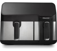 Hisense HAF2900D friteuse Double 8,6 L Autonome 1700 W Friteuse d’air chaud Noir