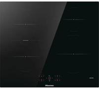 Hisense Table de cuisson induction HI621FM 60 cm, 4 feux, 7200 W – Noir