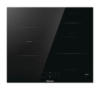 Table de cuisson induction 60cm 4 feux 7200w noir Hisense HI621FM noir G