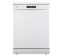 Hisense HS623D10W Autonome 60cm 3ème plateau lave-vaisselle - Lave-vaisselles (Autonome, 60 cm, Plateau, Économie, 14 couverts, 7 programmes, 47 dB, avec Mode lavage rapide, Installation libre, Blanc)