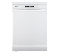 Hisense HS623D10W Autonome 60cm 3ème plateau lave-vaisselle - Lave-vaisselles (Autonome, 60 cm, Plateau, Économie, 14 couverts, 7 programmes, 47 dB, avec Mode lavage rapide, Installation libre, Blanc)