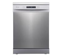 Hisense HS623D10X Autonome 60 cm 3ème plateau lave-vaisselle - Lave-vaisselles (Autonome, 60 cm, Plateau, Économie d'énergie, 14 couverts, 7 programmes, 47 dB, avec mode lavage rapide, installation