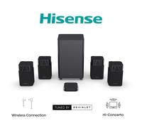 Hisense HT Saturn 4.système d'enceintes home cinéma sans fil 1.2 canaux pour un son 3D de qualité cinéma à domicile