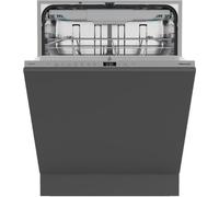Hisense HV63D16EX Lave-vaisselle à encastrer, 16 places, 6 programmes, 11 litres, troisième panier, Total Dry, moteur asynchrone, démarrage retardé, Total AcquaStop, 44 dB gris