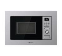 Hisense Microondas BIM320G41X 20 Litros 1000W Grill Integrable 15 Programas Auto-Limpieza