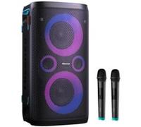 Hisense Enceinte Bluetooth sans fil IPX4 résistante aux éclaboussures radio - Noir