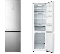 Hisense RB440N4ACD Réfrigérateur Combi, capacité 336 l avec 2 mètres de haut, tiroir à légumes, 4 étoiles congélateur, porte