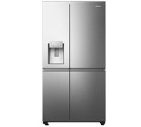 Hisense Réfrigérateur américain FSN628SWID 91 cm 632L froid ventilé, distributeur eau & glaçons, WiFi