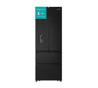 Hisense RF632N4WFE Réfrigérateur congélateur Noir 70 x 200 cm